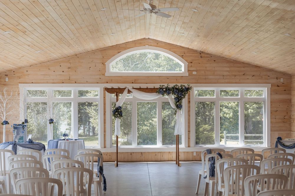 Pomquet Beach Cottages wedding photographer Antigonish Nova Scotia photography wedding decor blue white beach theme inspiration DIY bride