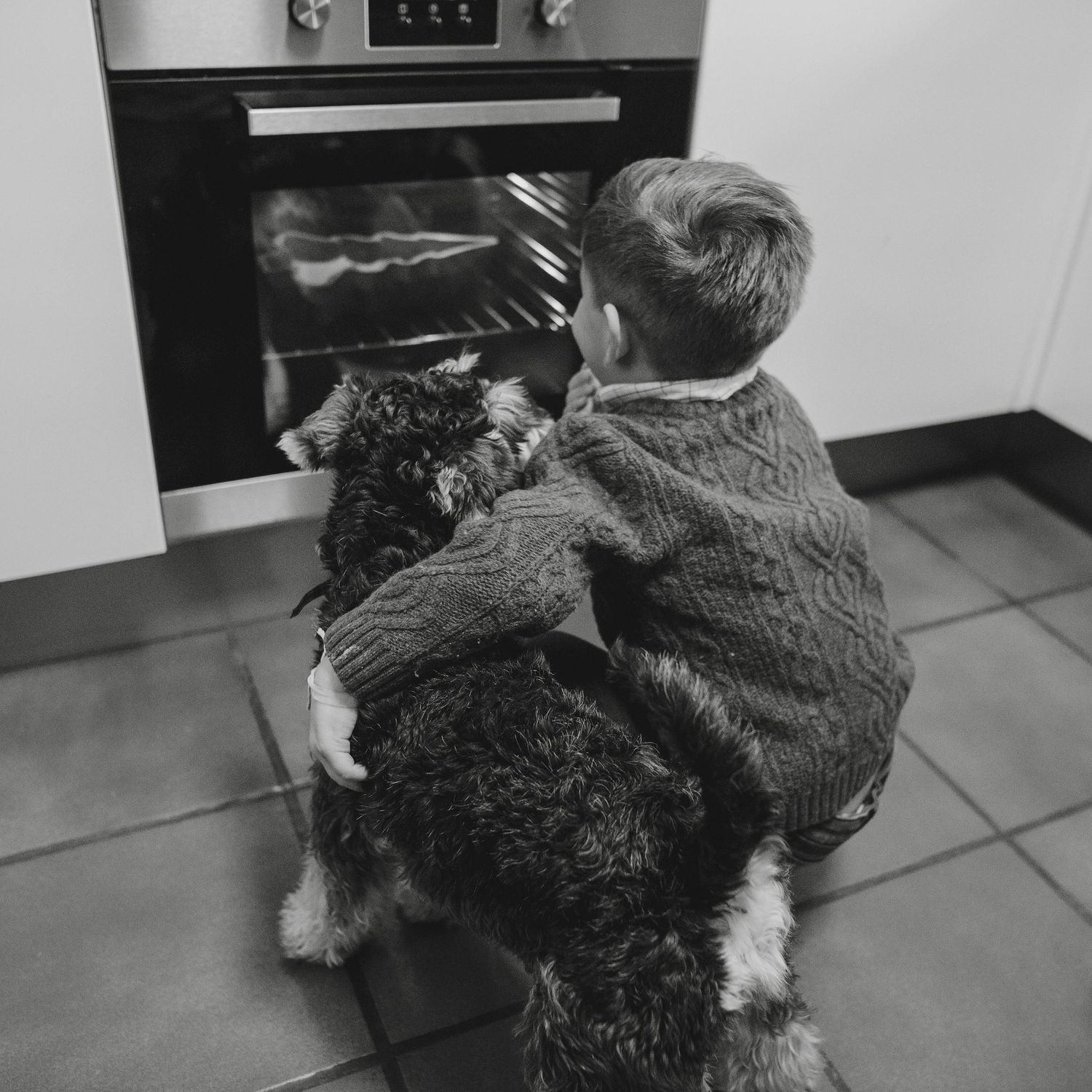 sesión de fotos con niños y perros en madrid