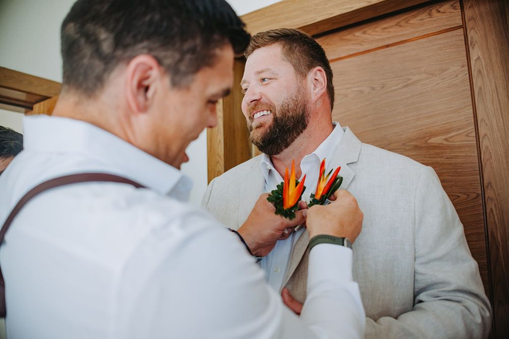 Tropical St Lucia destination wedding at Royalton beach resort
