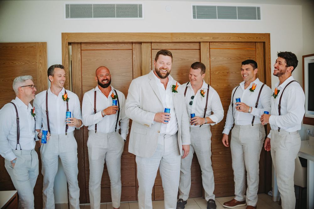 Tropical St Lucia destination wedding at Royalton beach resort