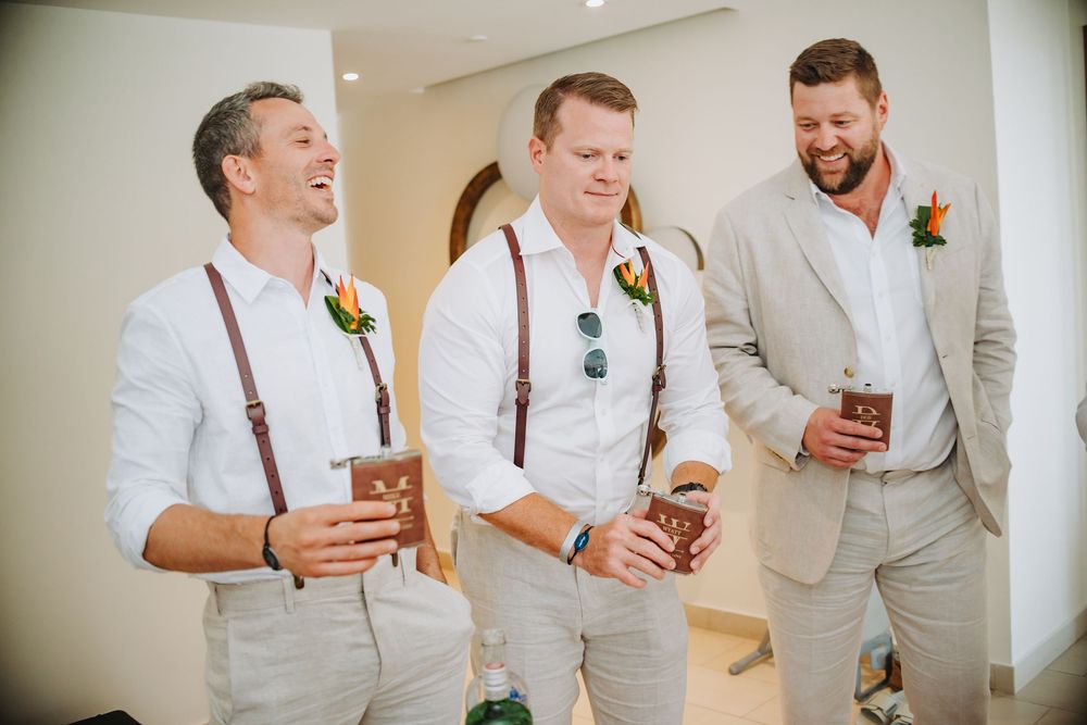 Tropical St Lucia destination wedding at Royalton beach resort
