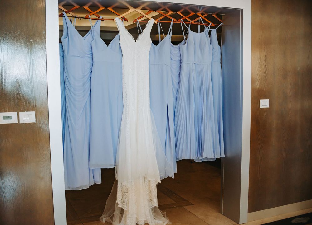 Tropical St Lucia destination wedding at Royalton beach resort