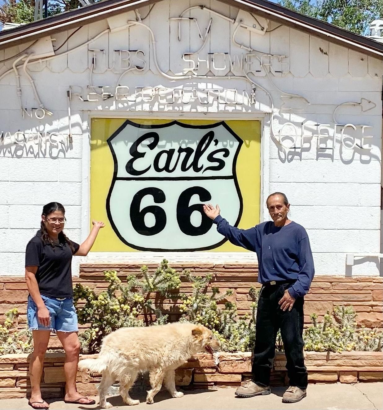Earl's Motor Court Route 66 Winslow Arizona