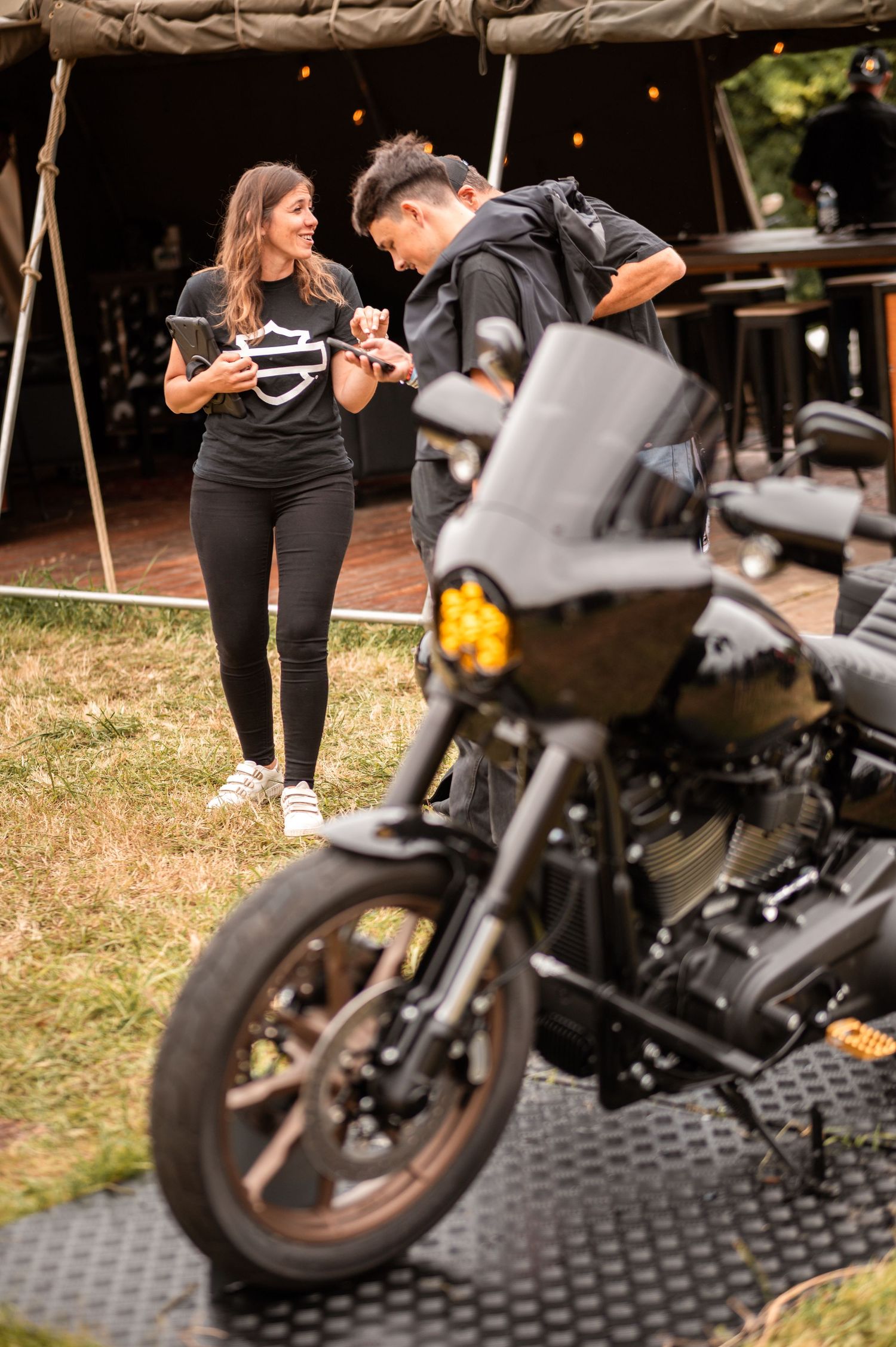 La famille Harley-Davidson