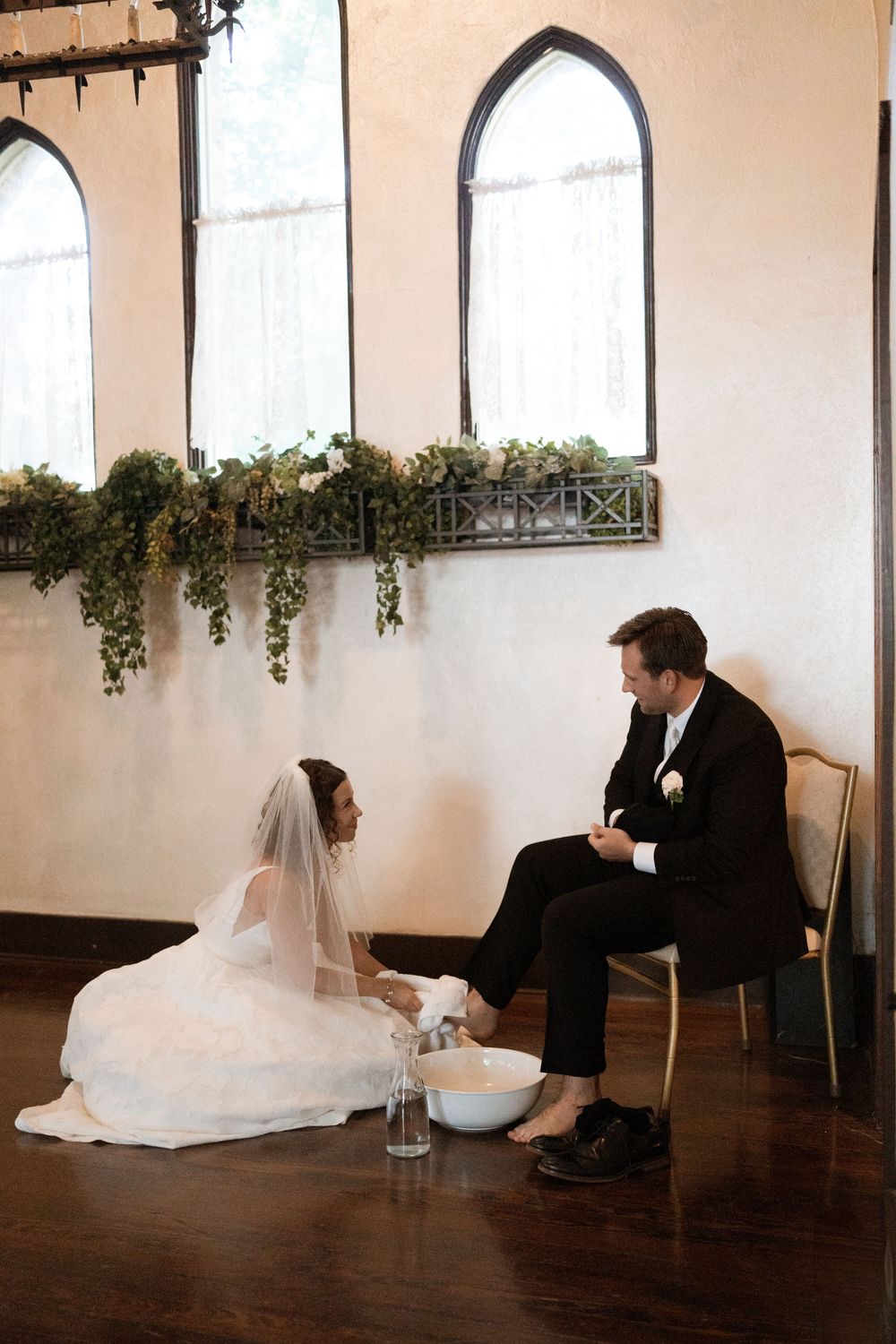 foot washing wedding ceremony
