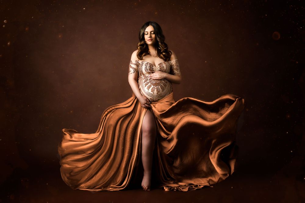 Best Las Vegas Maternity Photographer Fine Art Studio Portraits