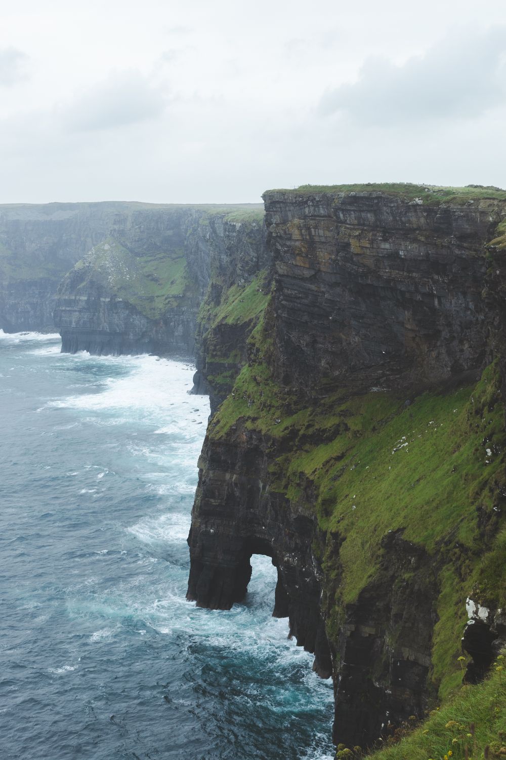 Cliffs of Moher - road trip en van en irlande