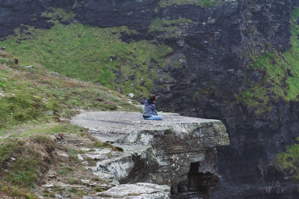 Cliffs of Moher - road trip en van en irlande - photographe Clélia Voisin