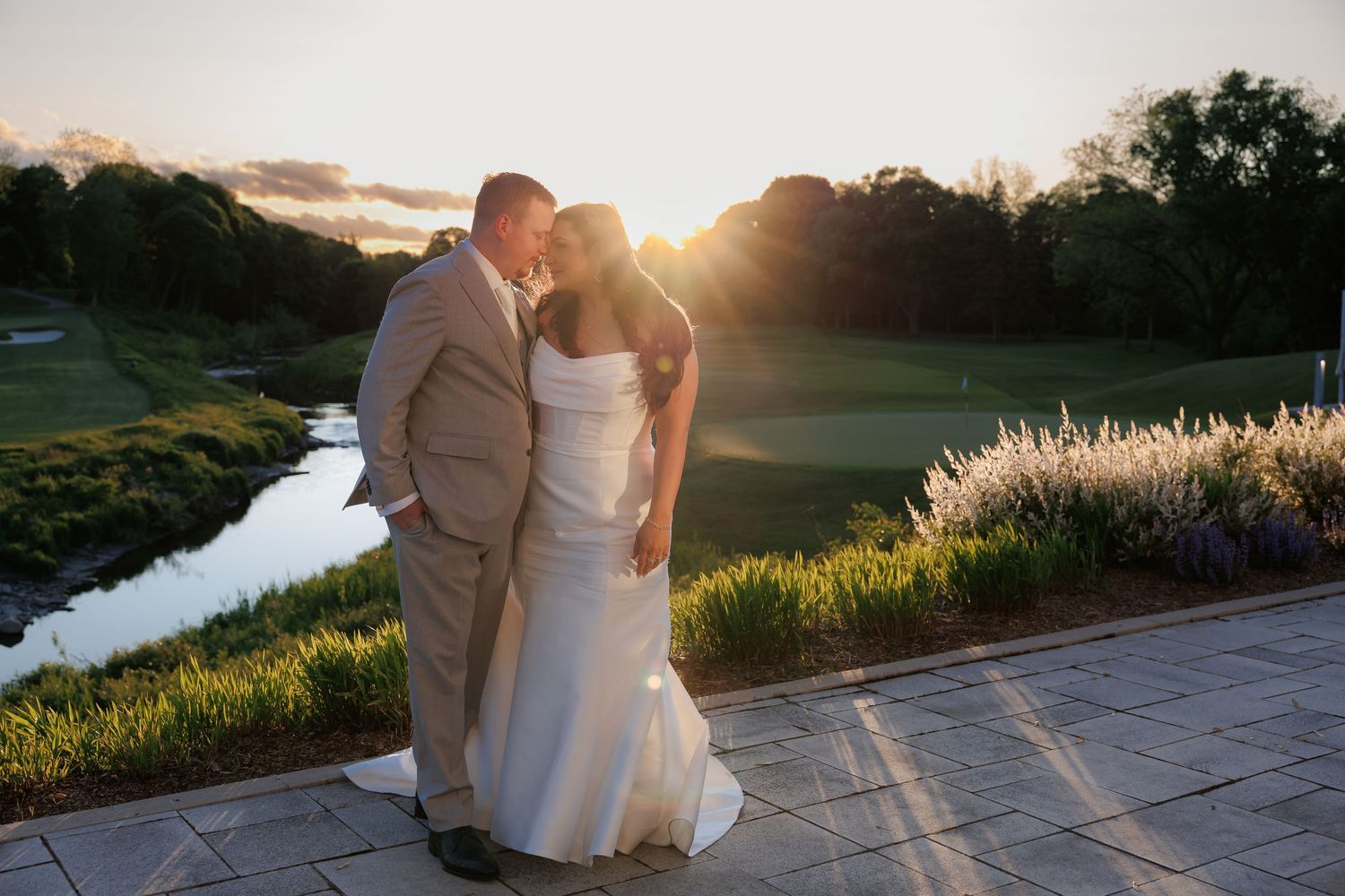 sunset photos at islington golf club