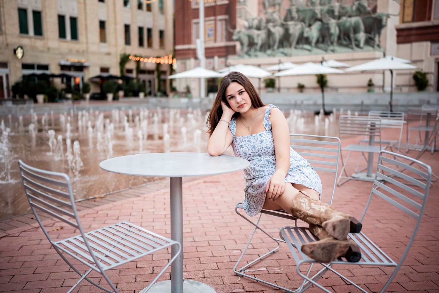 Sundance Square Downtown Fort Worth - Senior Photographer