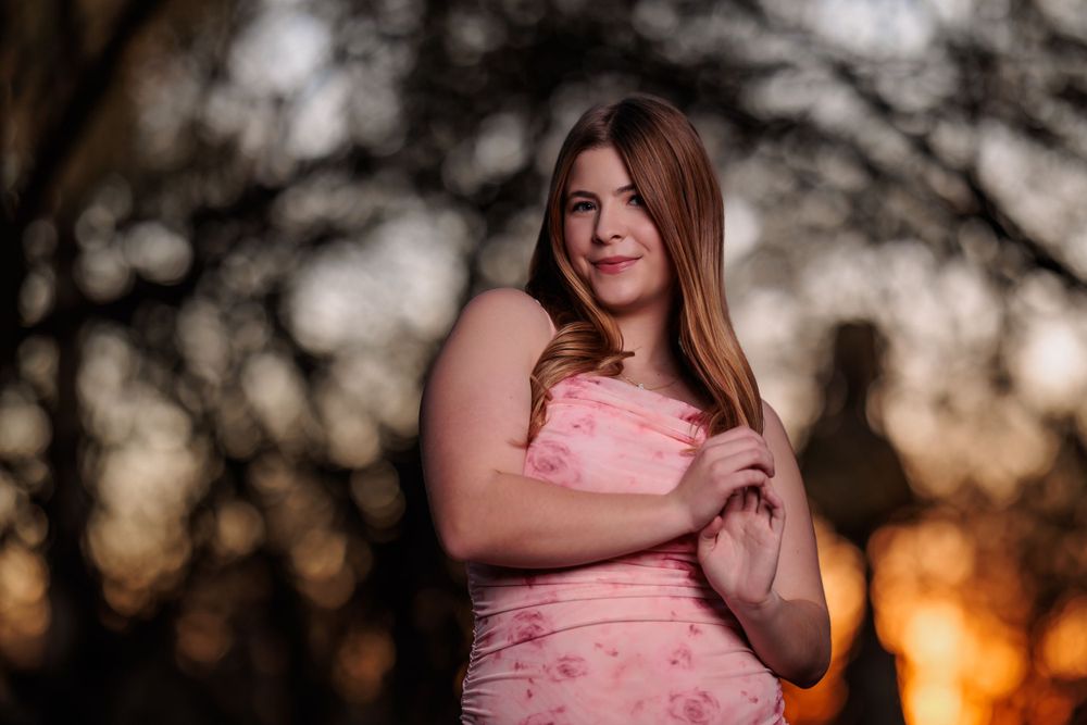 Tucson, Arizona high school grad picture, senior pictures, Tucson Senior Photographer, sunset, Agua Caliente Park, dramatic, senior girl