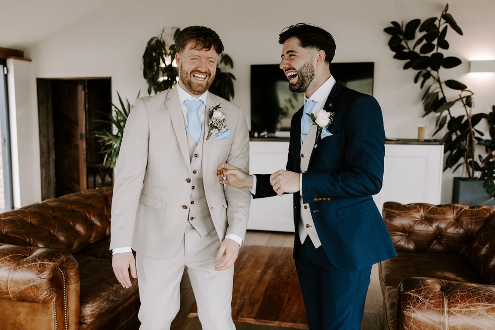 groom and best man