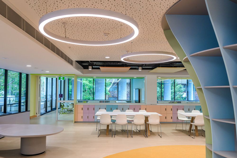 Library at Reddam House North Shore, Sydney. © SIX84 Photography