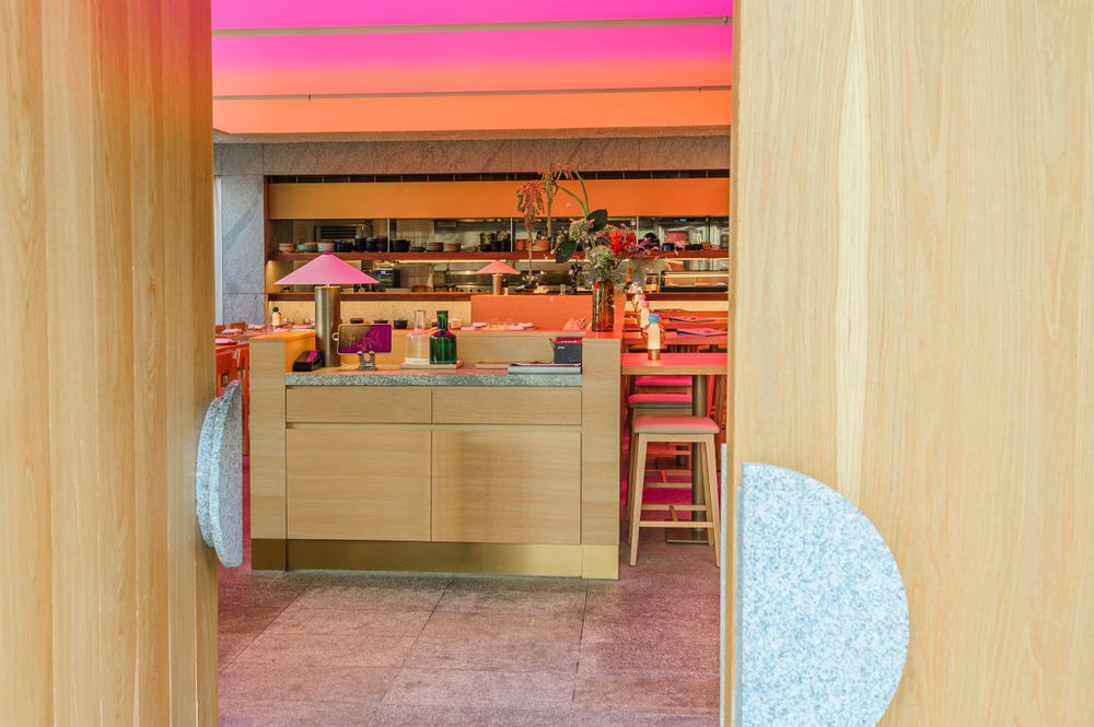 Genzo Restaurant in the Aura complex North Sydney. © SIX84 Photography