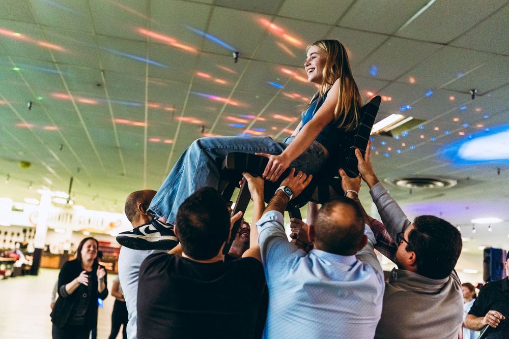 Hannah's Bat Mitzvah at Kraken Kourts and Skates