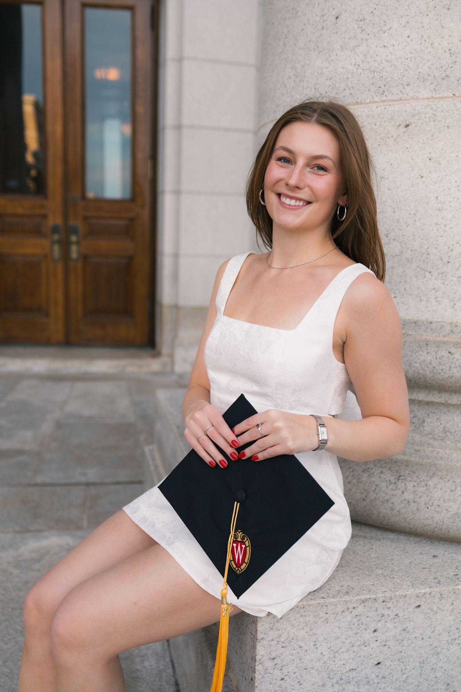 uw madison university of wisconsin alumni graduation graduates professional photos bascom hill capitol building college sorority sisters