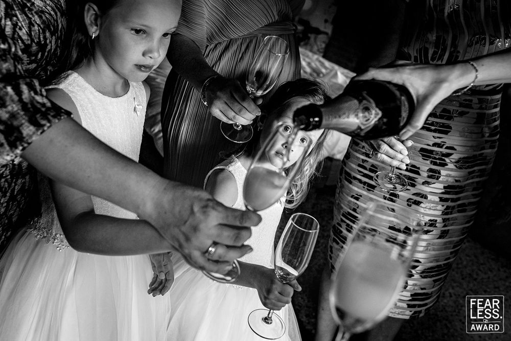 Black and white wedding photo collage showing close-up shots of a couple in intimate and candid moments during their special day.