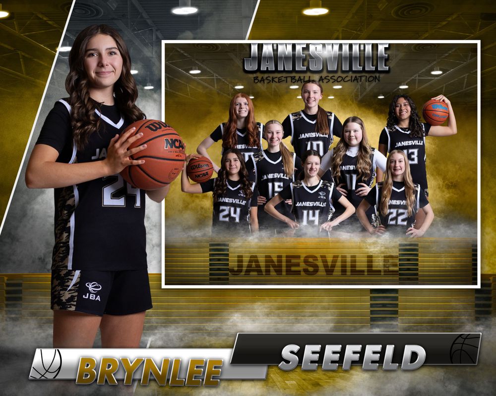 Janesville Wisconsin Photographer. Sports Photography. Sport. Portrait. Basketball. Janesville Basketball Association.