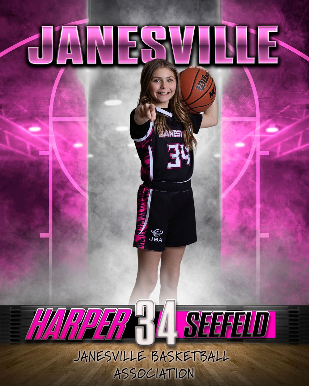 Janesville Wisconsin Photographer. Sports Photography. Sport. Portrait. Basketball. Janesville Basketball Association.