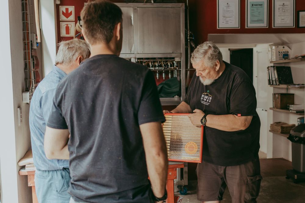 Beer tasting in Swakopmund artisan tour