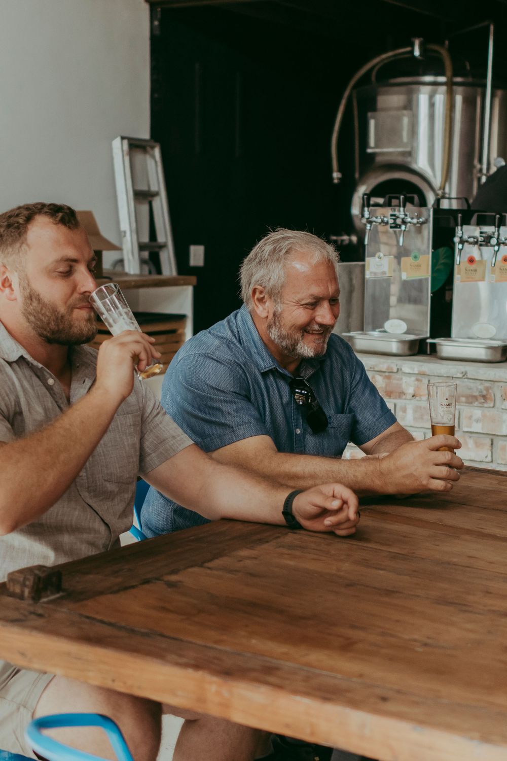 Beer tasting in Swakopmund artisan tour