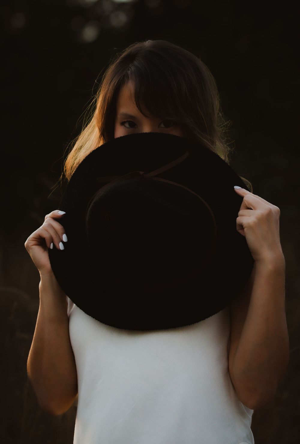 Creative Portrait with Hat Vancouver