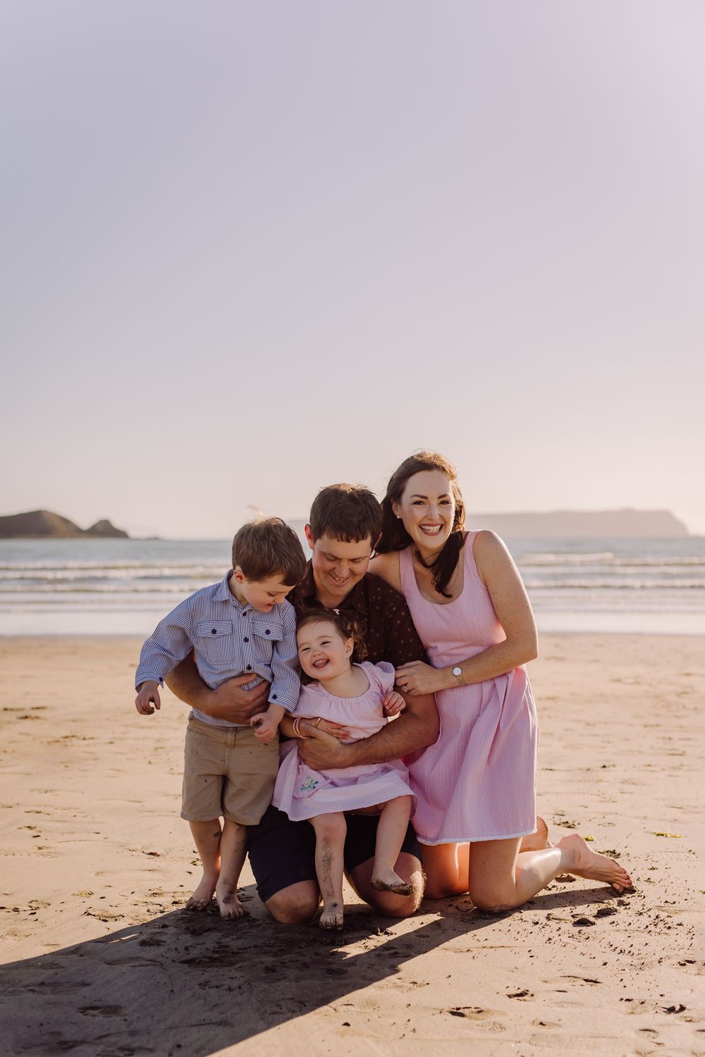Beach family photos in Wellington and Porirua