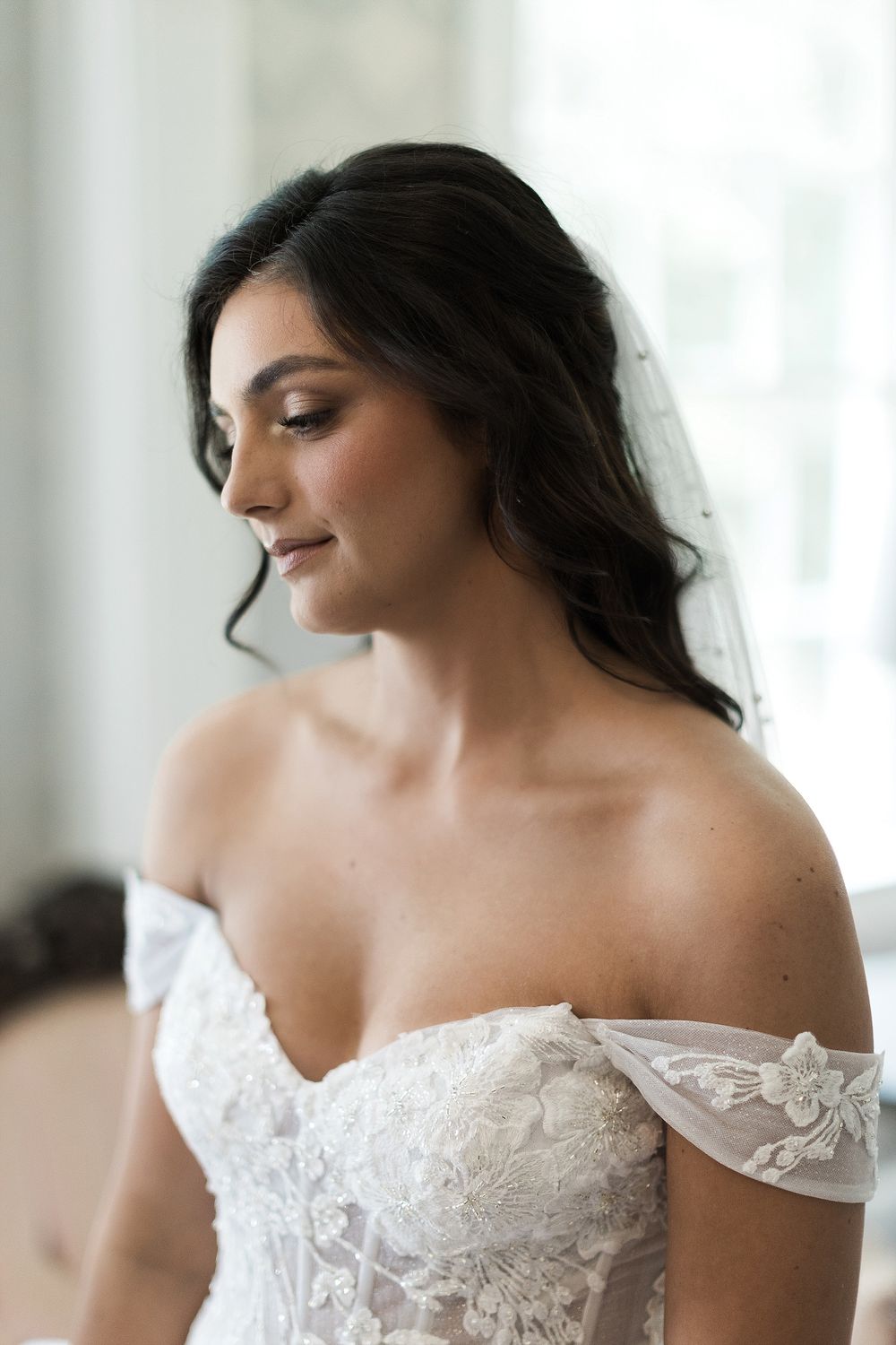 Fine art bridal portrait by Hannah Lockaby, Greenville SC Wedding Photographer