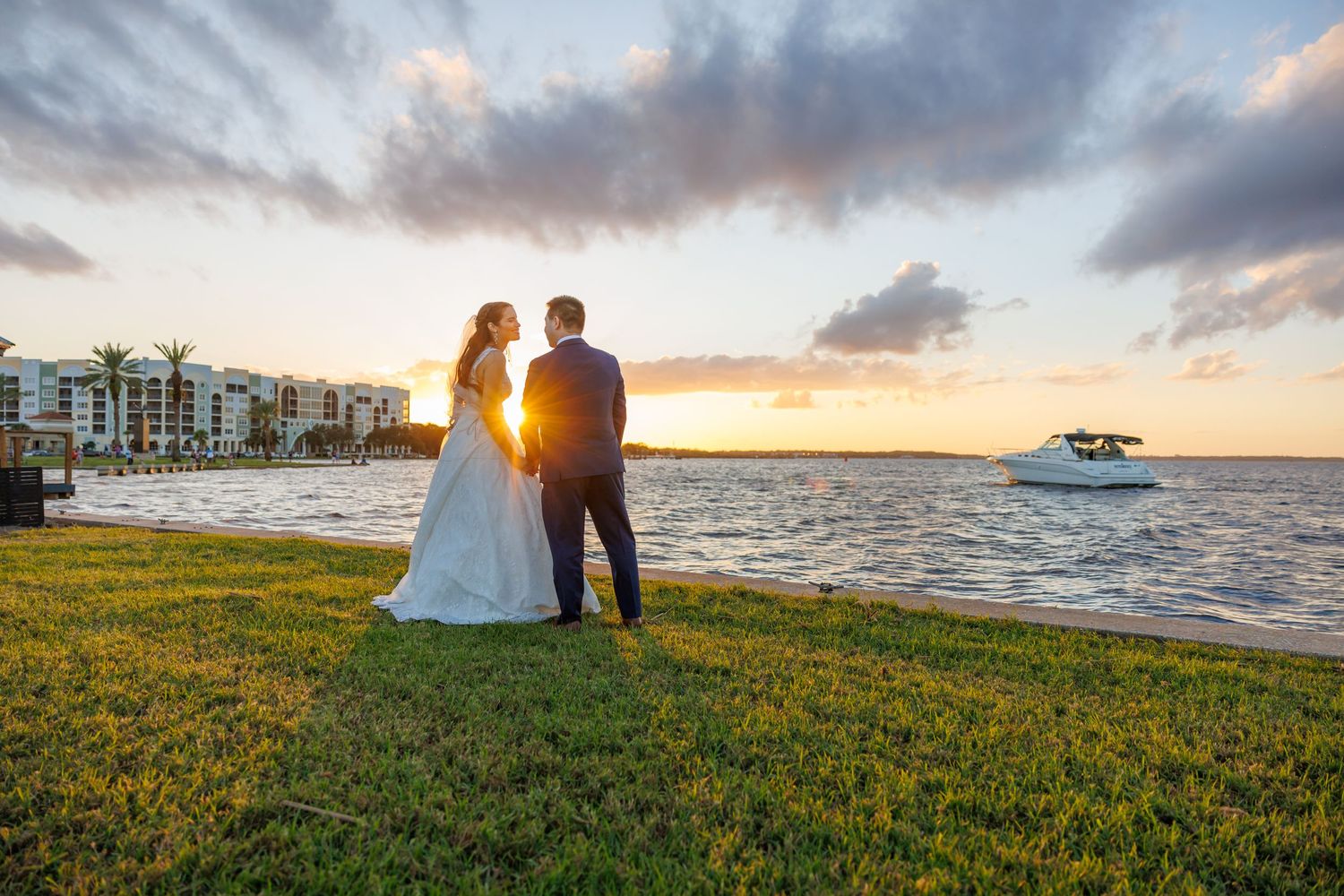 Wedding on the beach in sanford florida
