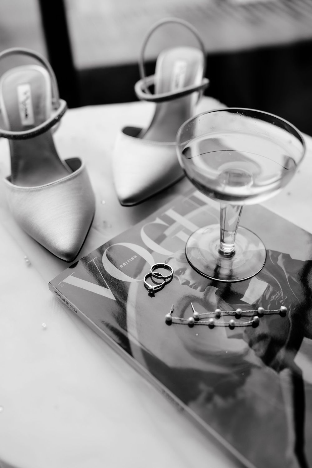 Black and white photography of dj equipment and vinyl turntables fading into each other in an artsy sequence.
