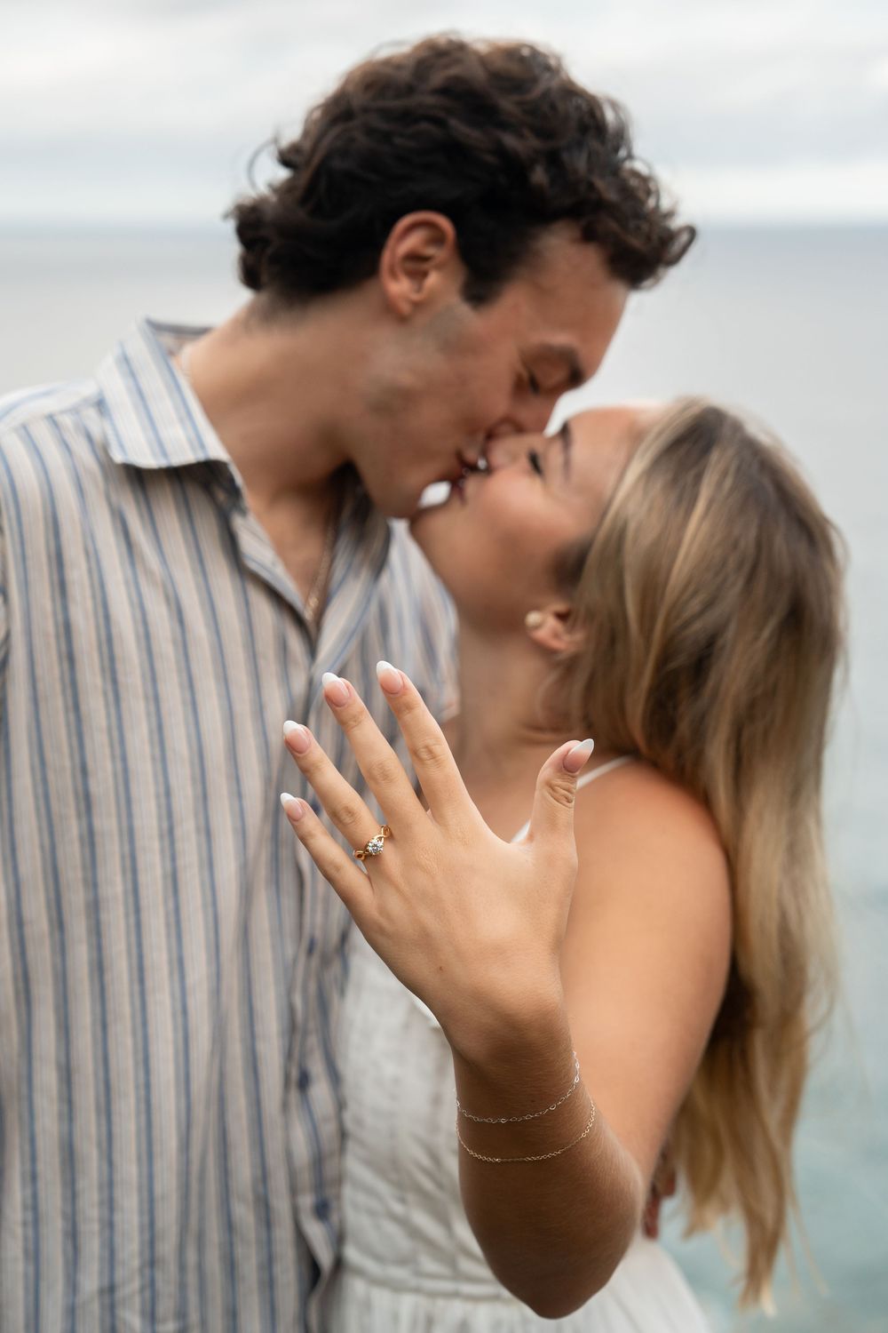 surprise marriage proposal at Sea Cliff Bridge Wollongong