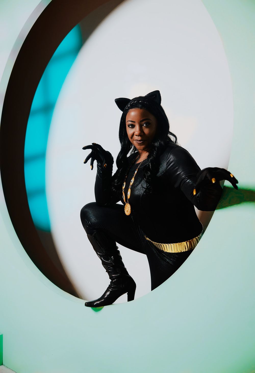 Dallas cosplay photographer, plano cosplay photographer, Adam West Batman Catwoman, Newmar Catwoman, Catwoman cosplay