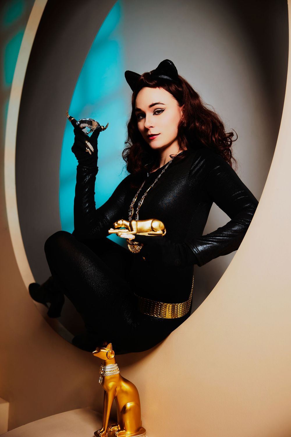 Dallas cosplay photographer, plano cosplay photographer, Adam West Batman Catwoman, Newmar Catwoman, Catwoman cosplay