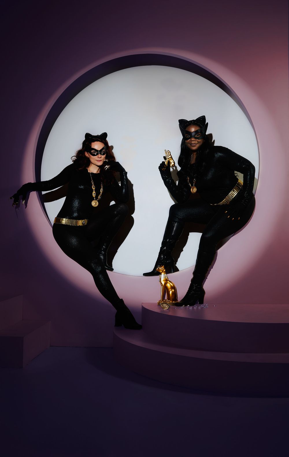 Dallas cosplay photographer, plano cosplay photographer, Adam West Batman Catwoman, Newmar Catwoman, Catwoman cosplay