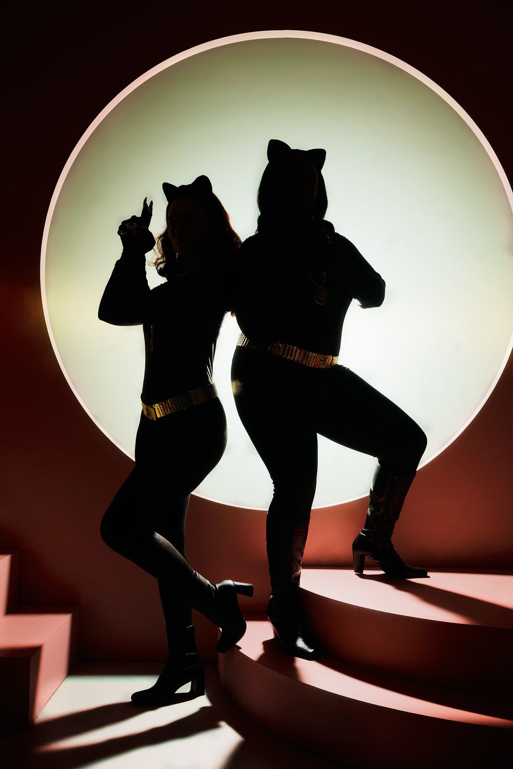 Dallas cosplay photographer, plano cosplay photographer, Adam West Batman Catwoman, Newmar Catwoman, Catwoman cosplay