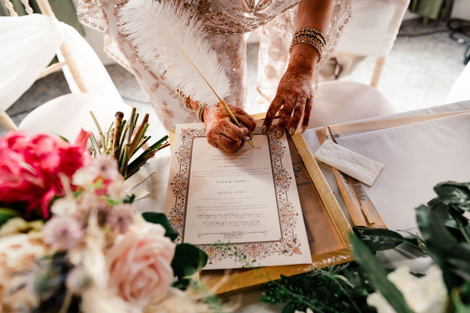 Wedding at Walton Hall in Stratford Upon Avon by Scarlett Shellis Photography Fusion Wedding Asian Wedding