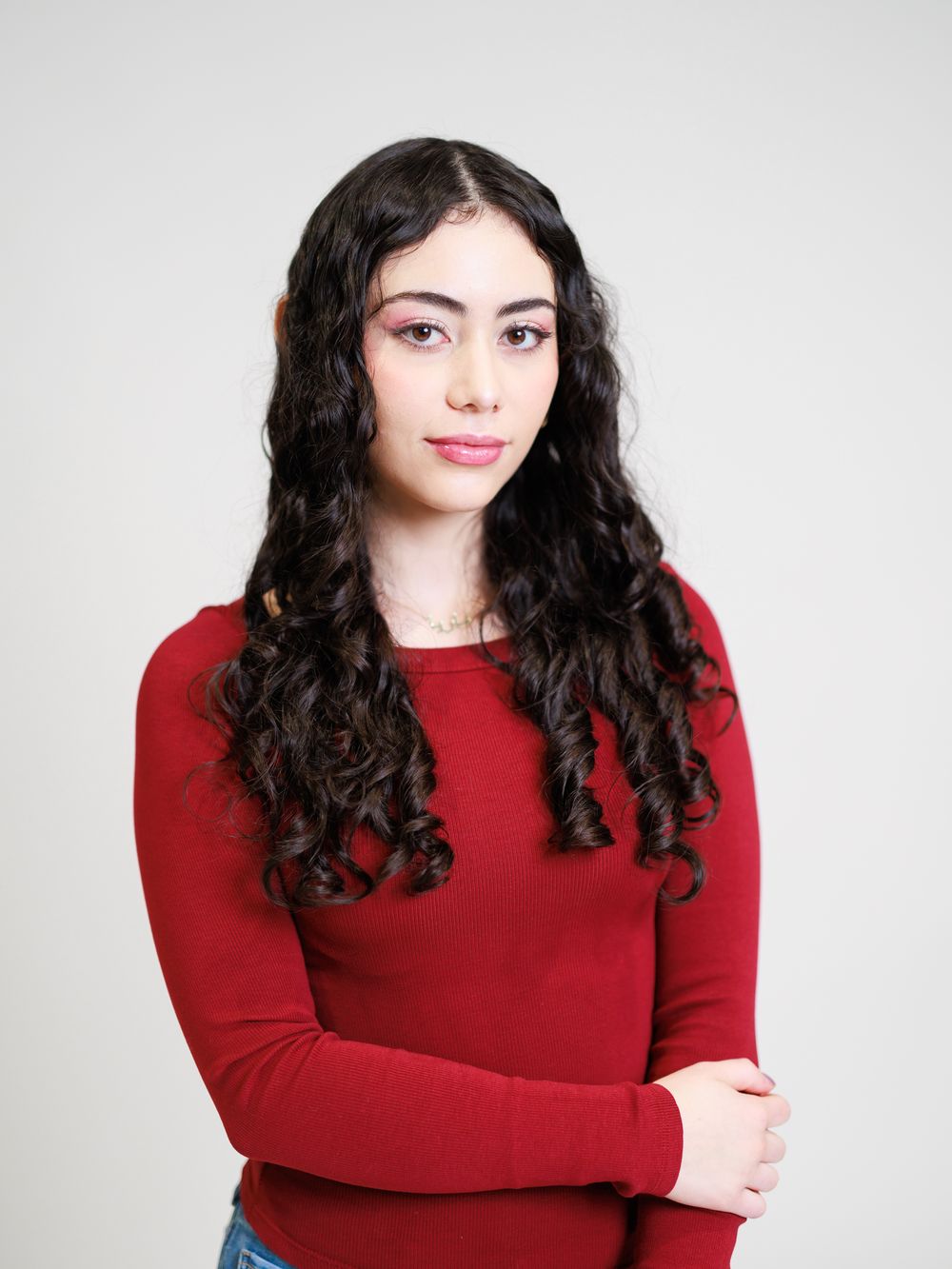 A headshot portrait of a woman. Toronto branding photography.
