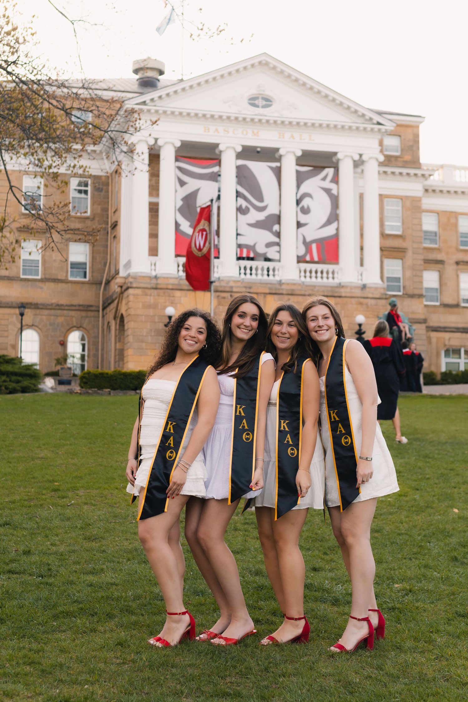 uw madison university of wisconsin alumni graduation graduates professional photos bascom hill capitol building college sorority sisters