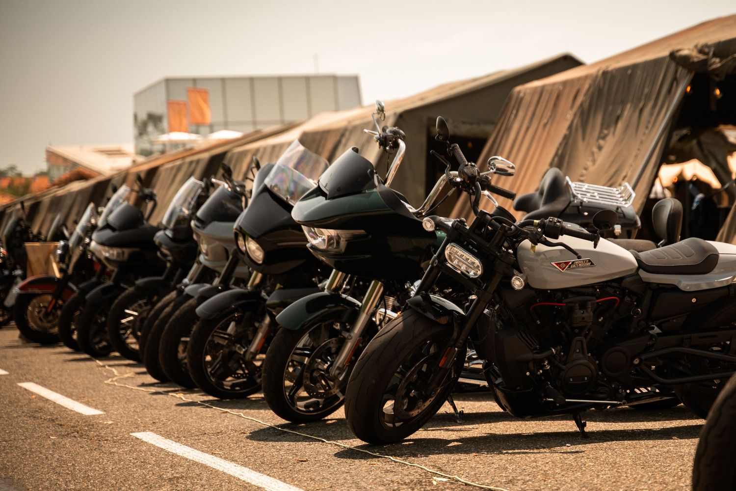 Stand Harley-Davidson France au Wheels and Waves 2025 de Biarritz