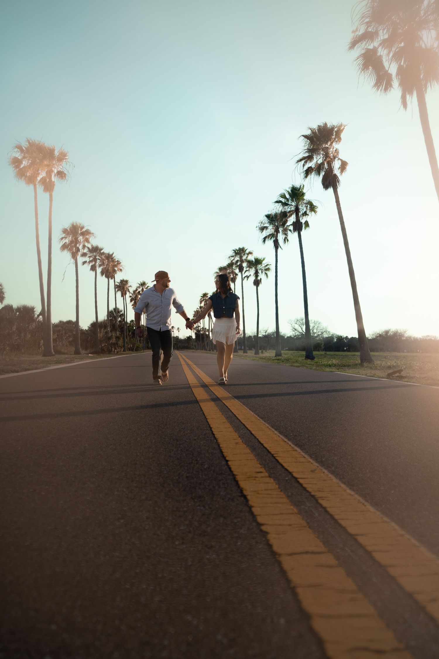 Clearwater Beach Couples Lifestyle Cinematic Photographer Vintage Jeep