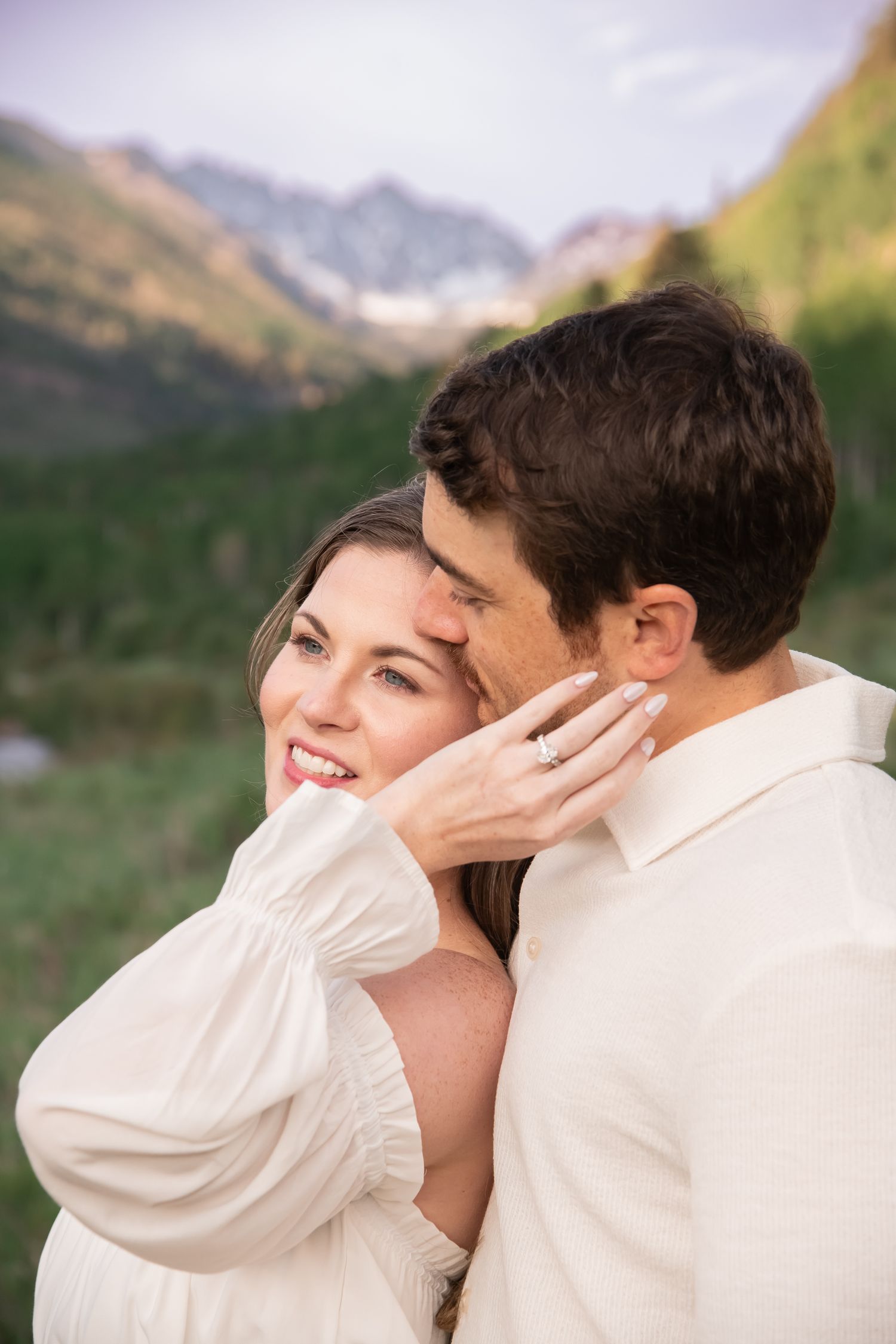 Vail Engagement Photos Mountains