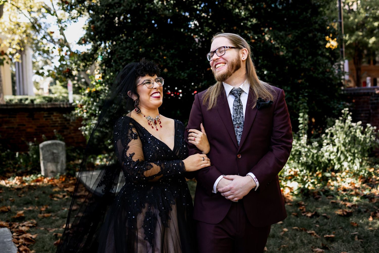Gothic Philadelphia wedding
