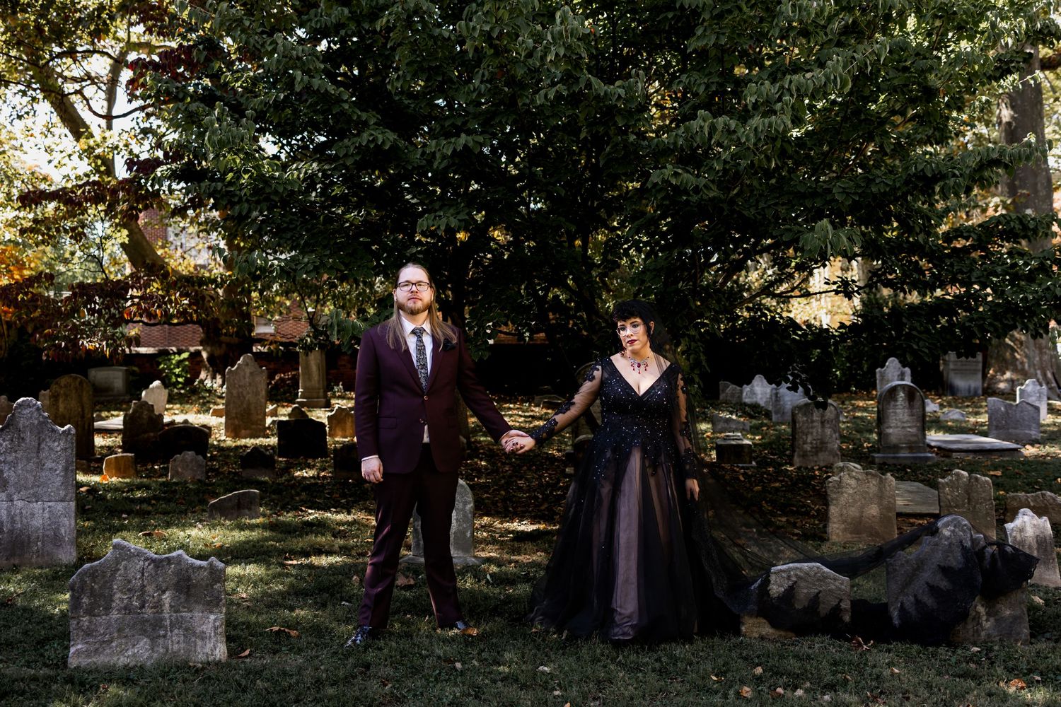 Gothic Philadelphia wedding