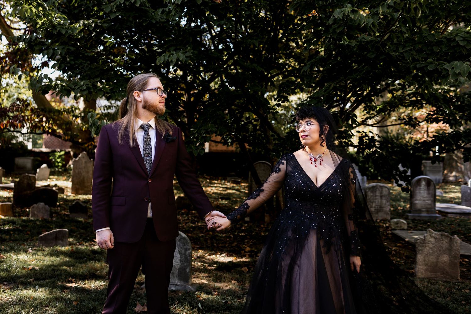 Gothic Philadelphia wedding