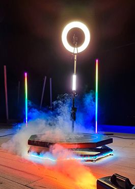 360 Video Booth Ibiza for rent with Smoke machine, dreamlightibiza.jpg