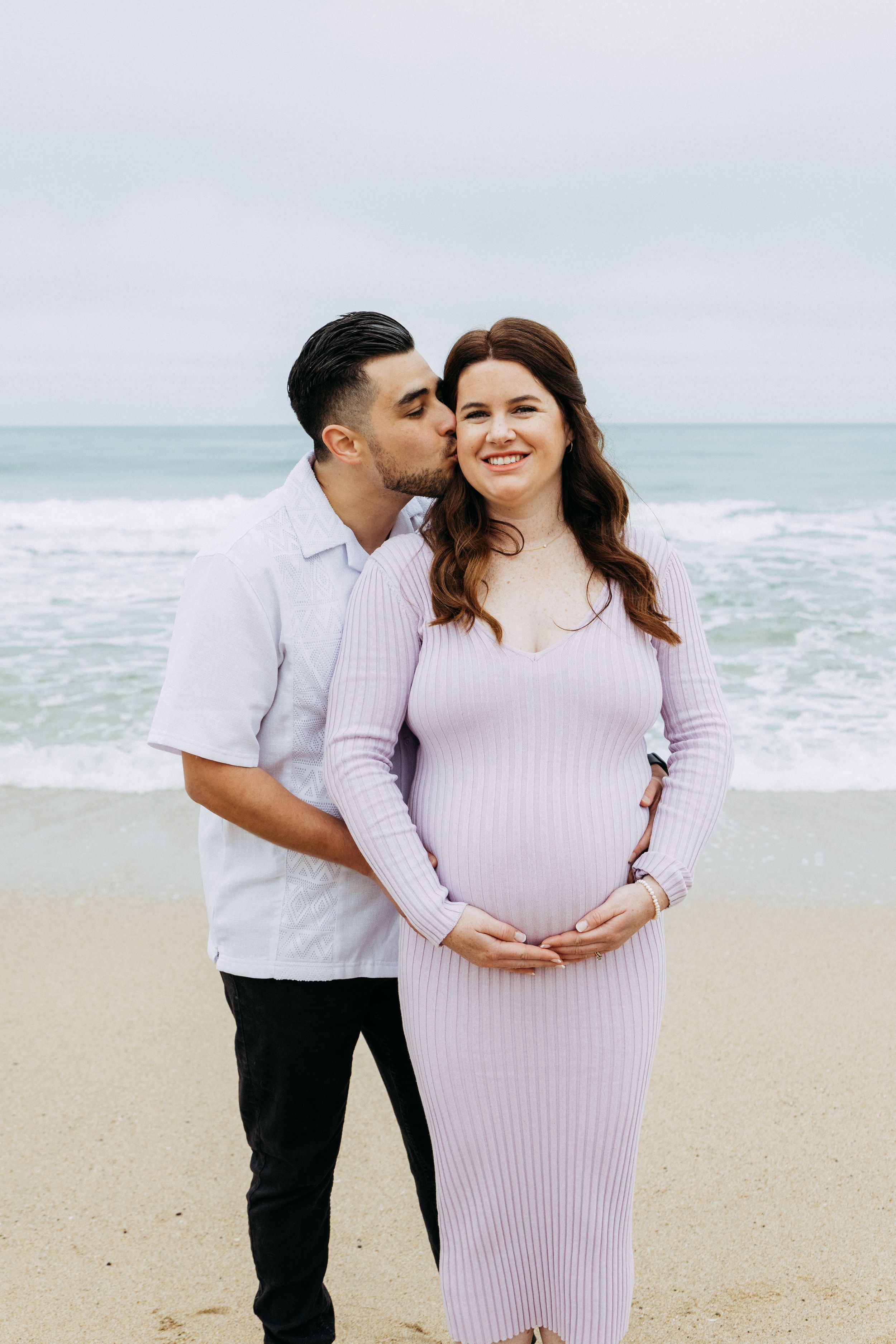 Oceanside maternity photos San Francisco
