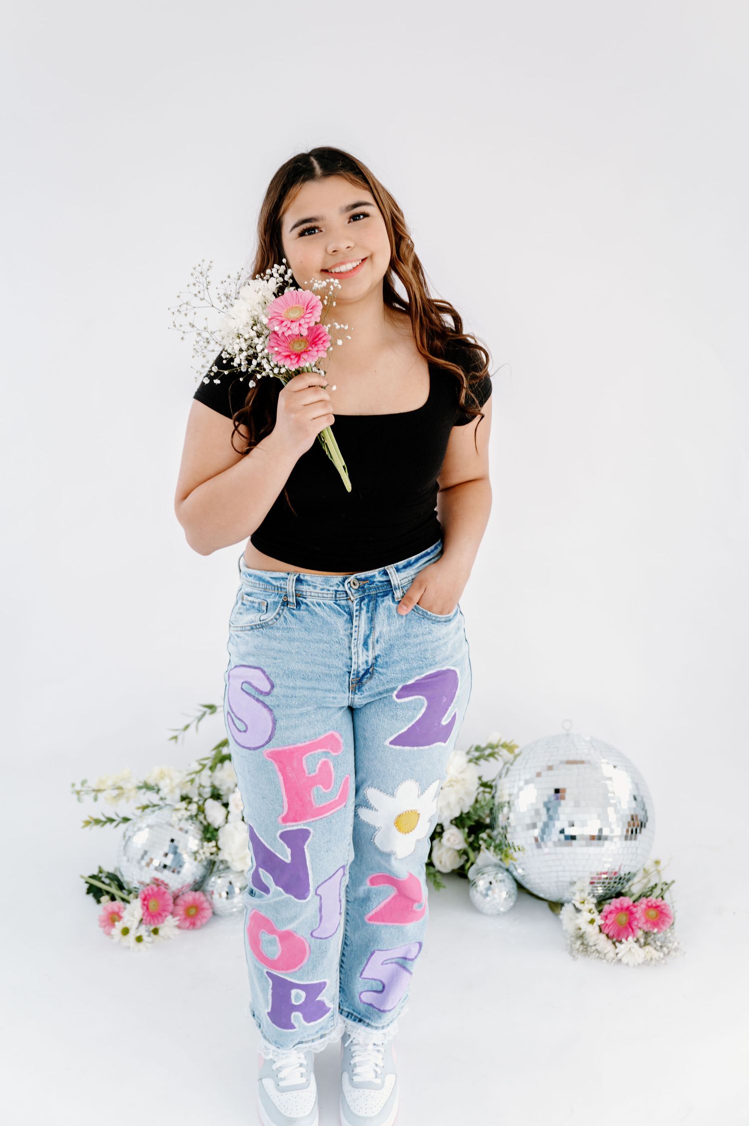 studio senior photos in Washington