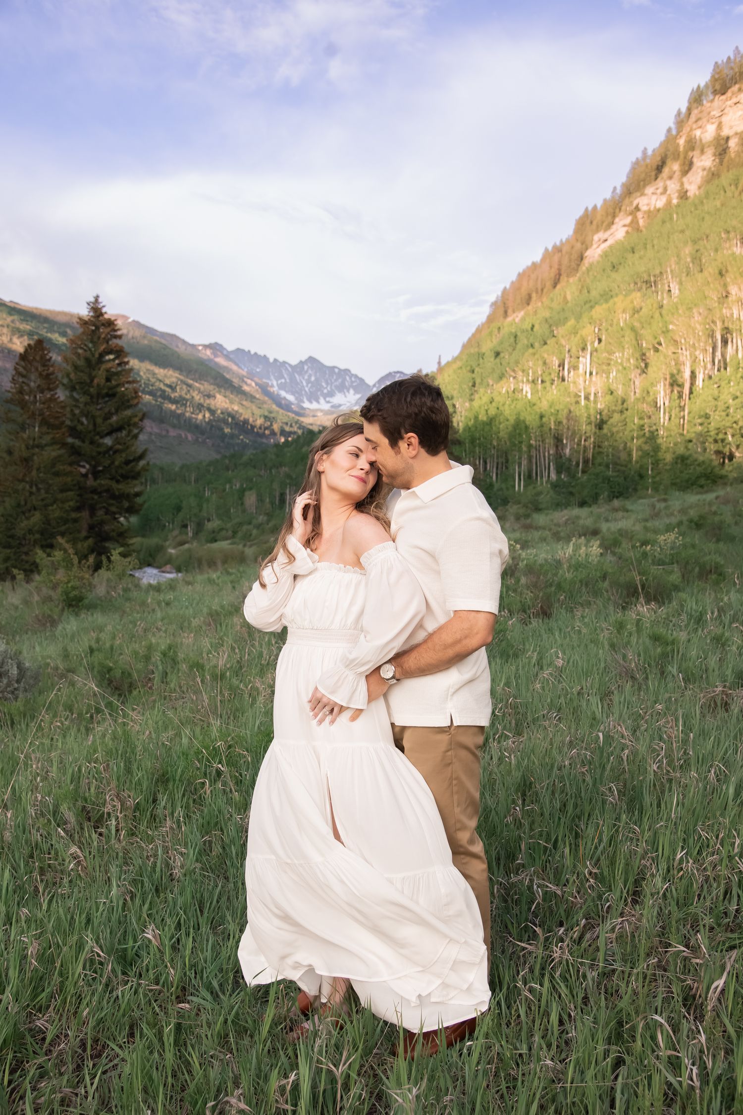 Vail Engagement Photos Mountains