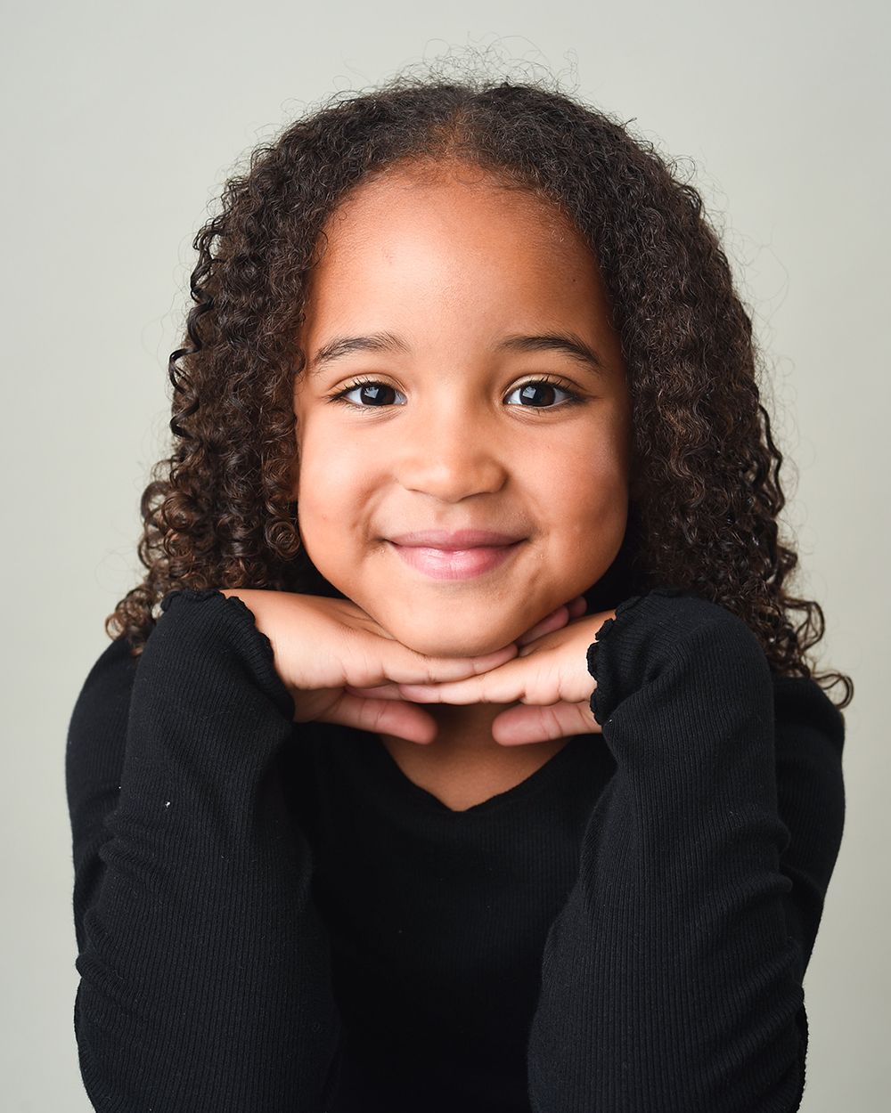 Clean, professional studio setup with soft lighting and casting-standard backdrop — headshot session at Abigail’s Studio in Buckinghamshire