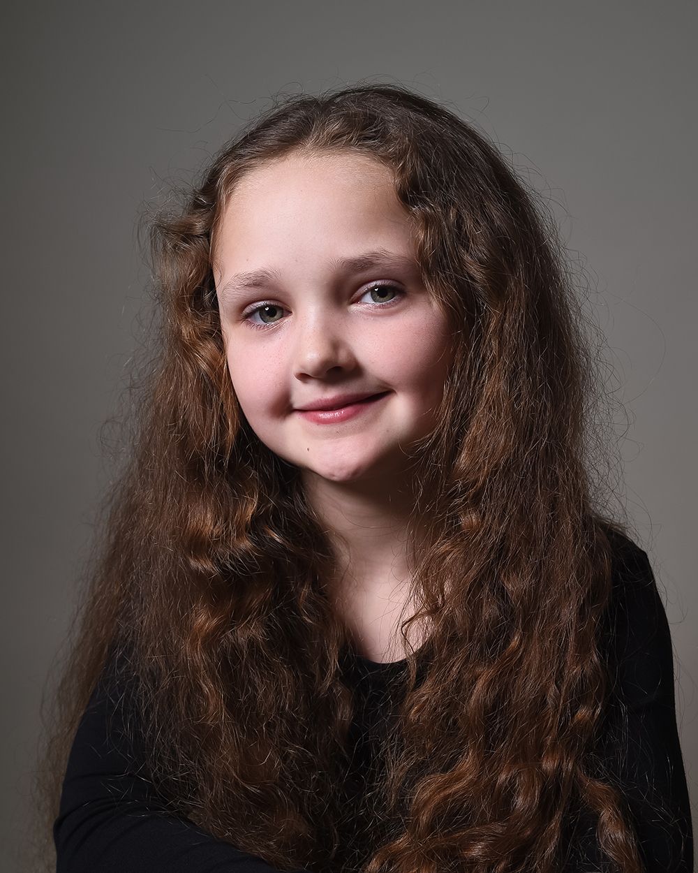 Close-up of a young performer ready for Spotlight or agency submission — headshot by Abigail’s Studio, Buckinghamshire photographer